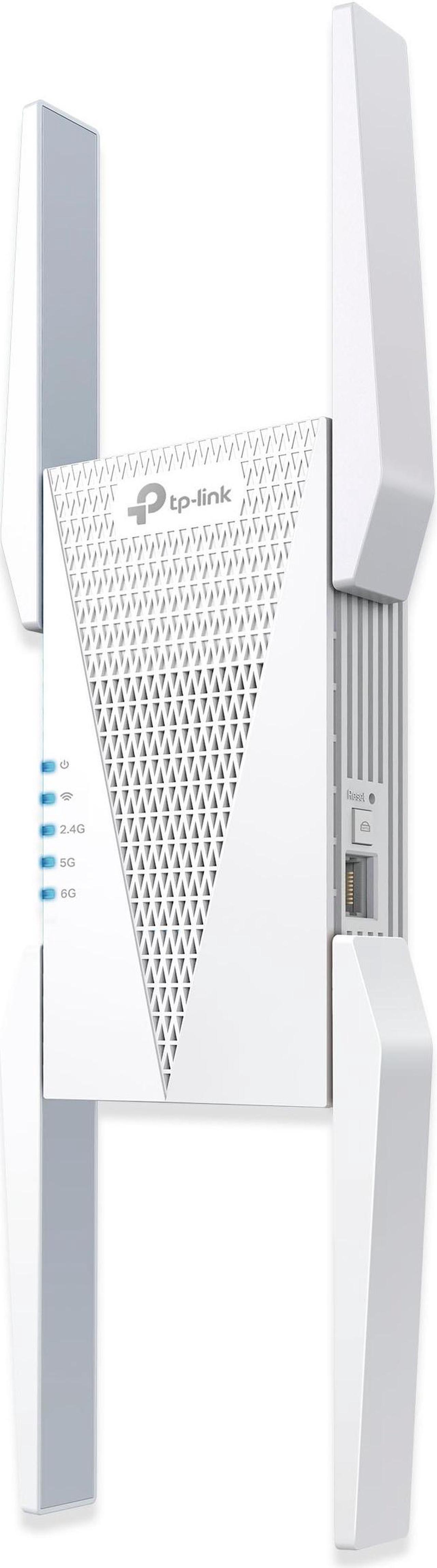 Alt view image 3 of 3 - TP-Link - AXE5400 Tri-Band Mesh Wi-Fi 6E Range Extender - White (RE815XE)