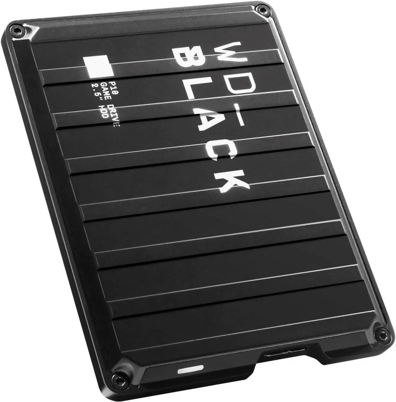 Alt view image 5 of 5 - WD_BLACK 2TB P10 Game Drive - External HDD, Portable Hard Drive, for On-The-Go Access to Your Game Library, Works with Console or PC - WDBA2W0020BBK-WES1