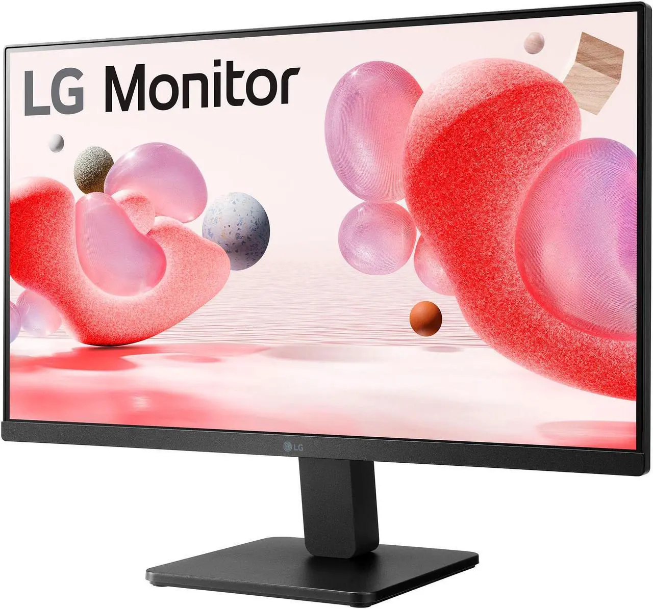 Alt view image 2 of 4 - LG - 24" IPS 3-Side Borderless FHD 100Hz AMD 100Hz FreeSync Monitor (HDMI) - Black (24MR400-B.AUSQ)