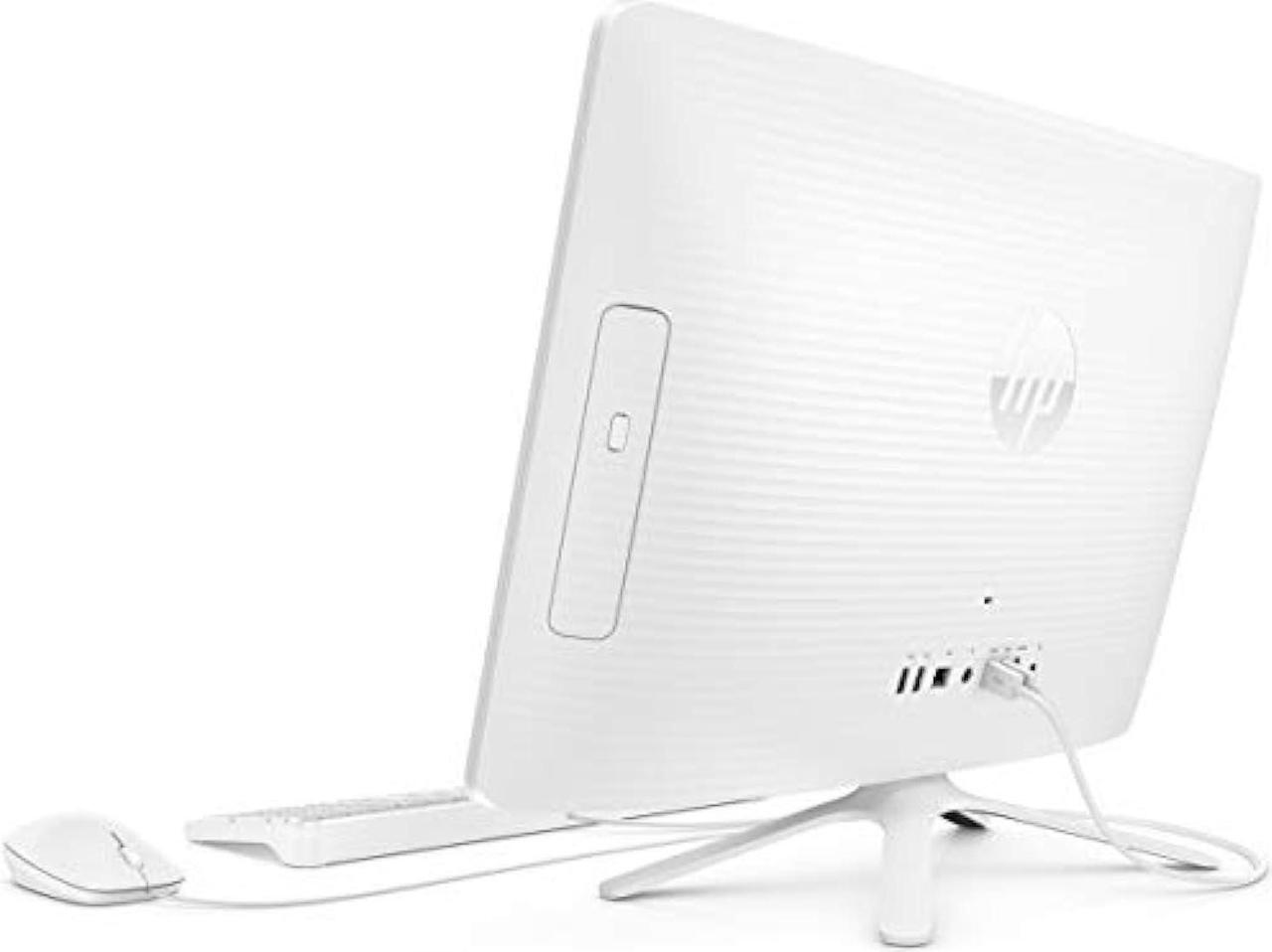 Alt view image 4 of 5 - HP 2019 All-in-One 21.5" FHD Touchscreen High Performance Desktop PC, Intel Pentium Quad-Core Processor 4GB RAM 1TB HDD HDMI DVD WiFi Bluetooth Webcam Keyboard + Mouse Windows 10, Snow Wh (pavilion22)