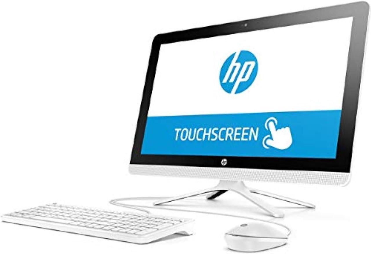 Alt view image 3 of 5 - HP 2019 All-in-One 21.5" FHD Touchscreen High Performance Desktop PC, Intel Pentium Quad-Core Processor 4GB RAM 1TB HDD HDMI DVD WiFi Bluetooth Webcam Keyboard + Mouse Windows 10, Snow Wh (pavilion22)