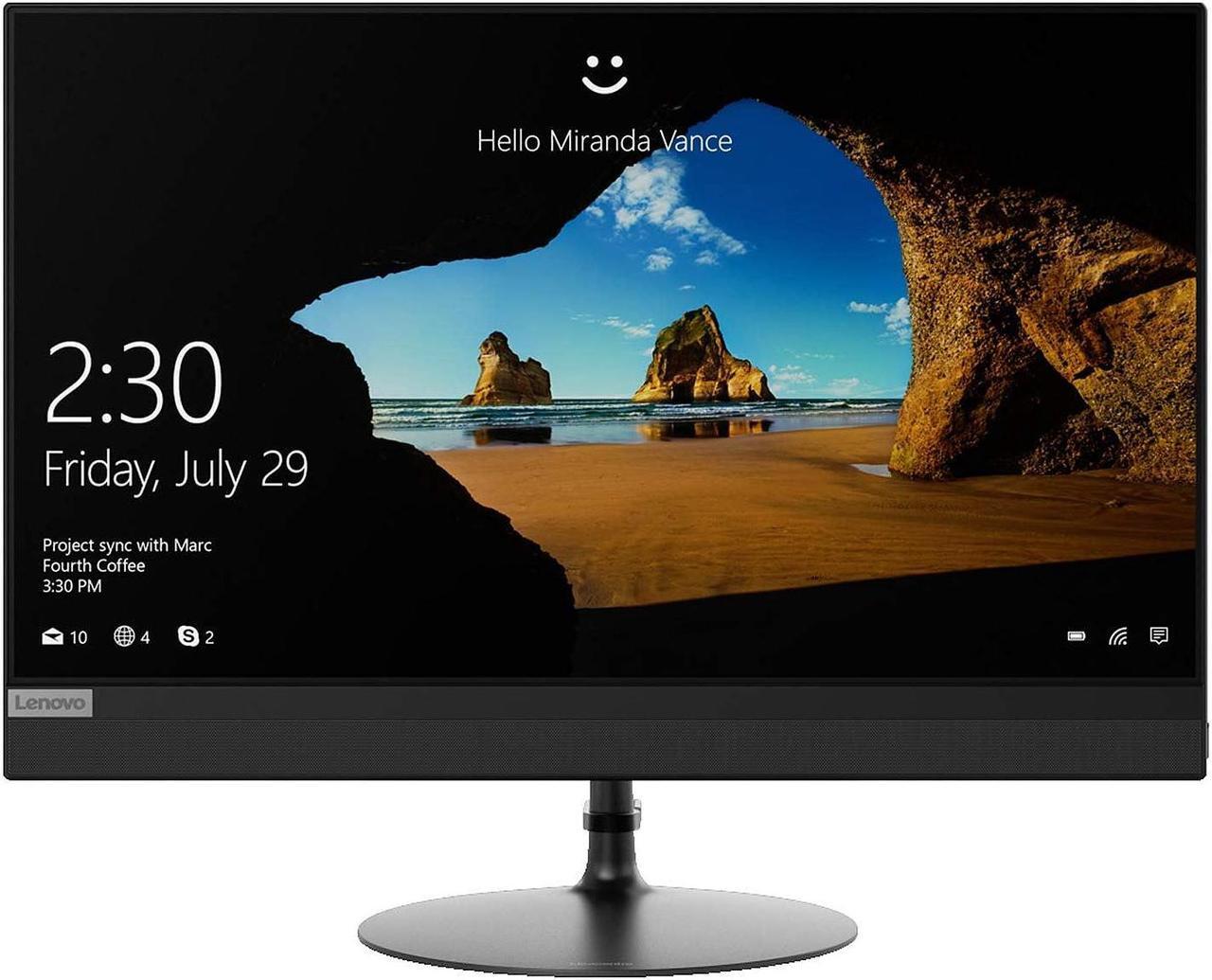 Alt view image 2 of 5 - Lenovo 520-22ICB All-in-One Desktop (Intel 8th Gen i3-8100T 3.1 GHz 6MB Cache, 4GB DDR4, 1 TB HDD, DVD-RW, Intel UHD Graphics 630, 21.5-Inch 1920 x 1080 LCD, HD Dolby Audio, Win 10 Home 6 (F0DT001TUS)
