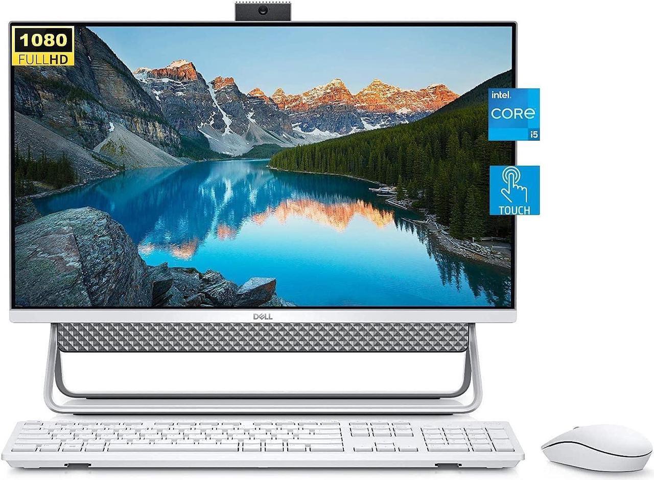 Main image of Dell Inspiron 24 All-in-One Desktop, 23.8" Full HD Touchscreen, 11th Gen Intel i5-1135G7, 16GB RAM 256GB SSD+1TB HDD, Windows 10 Home