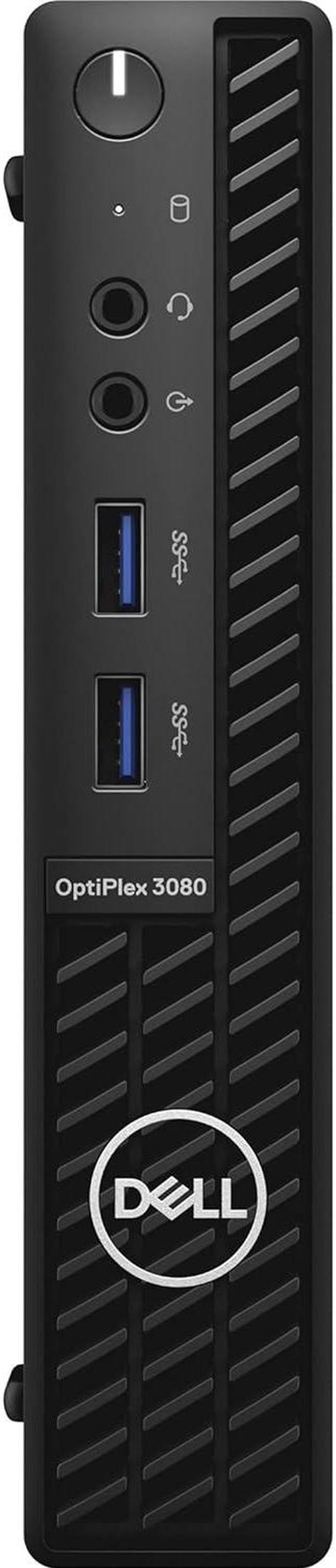 Alt view image 5 of 7 - Dell OptiPlex 3000 3080 Desktop Computer - Intel Core i5 10th Gen i5-10500T Hexa-core (6 Core) 2.30 GHz - 8 GB RAM DDR4 SDRAM - 256 GB NVMe M.2 PCI Express M.2 SSD - Micro PC - Black (DXVT4)