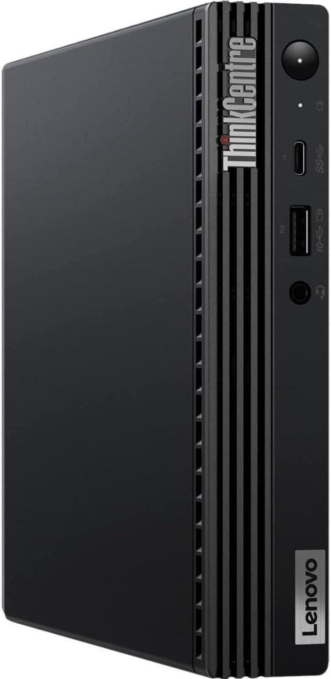 Alt view image 7 of 7 - Lenovo ThinkCentre M70q Home  and  Business Mini Desktop Black (Intel i7-11700T 8-Core, 32GB RAM, 1TB PCIe SSD, Intel UHD 750, WiFi, Bluetooth, 1xHDMI, 2 Display Port (DP), Win 11 Pro) with Hub