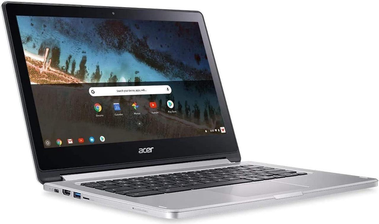 Alt view image 3 of 5 - ---Newest Flagship Acer R13 13.3" Convertible 2-in-1 Full HD IPS Touchscreen Chromebook - Intel Quad-Core MediaTek MT8173C 2.1GHz, 4GB RAM, 64GB SSD, WLAN, Bluetooth, Webcam, HDMI, USB  (NX.GL4AA.018)