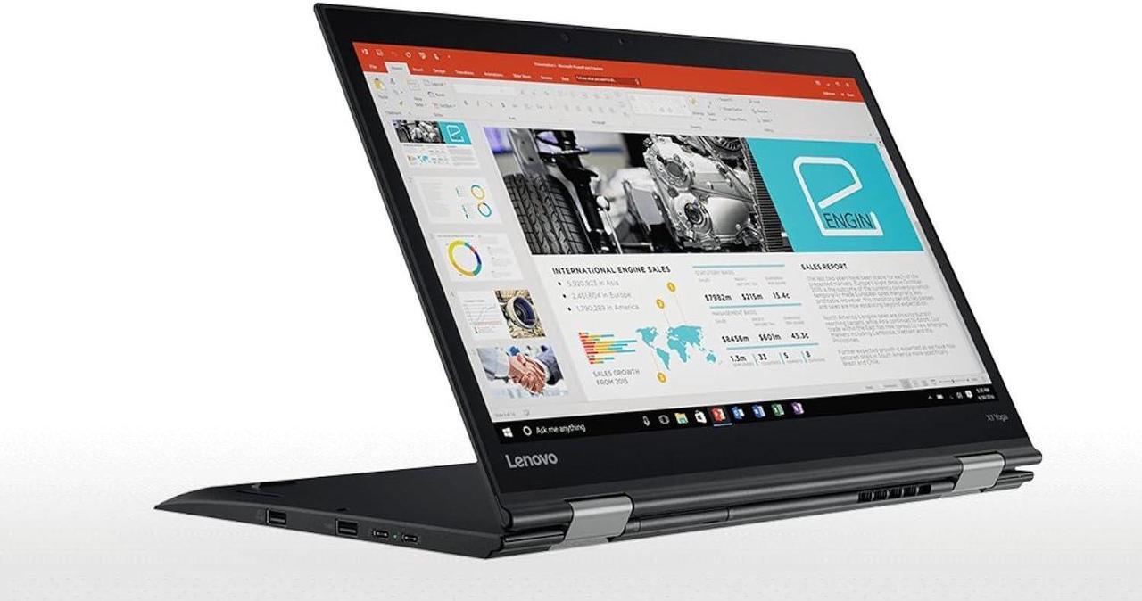 Alt view image 2 of 5 - Lenovo Thinkpad X1 Yoga 2nd Gen 2-in-1 Laptop (20JD-004UUS) Intel i7-7500U, 8GB RAM, 512GB SSD, 14 IPS, Win10 Pro64 (20JD004UUS)