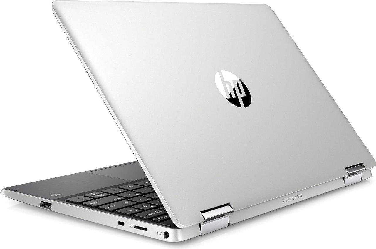 Alt view image 5 of 5 - HP - Pavilion x360 2-in-1 11.6" Touch-Screen Laptop - Intel Pentium - 4GB Memory - 128GB Solid State Drive - Ash Silver Keyboard Frame, Natural Silver (6HS56UA)