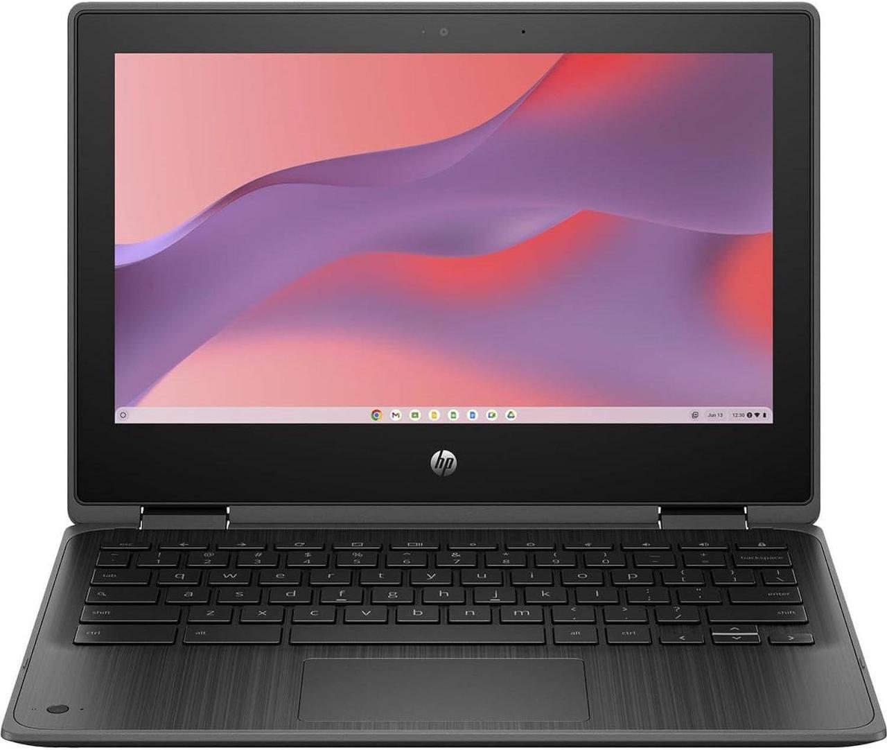 Alt view image 2 of 5 - HP Fortis x360 G3 J 11.6" Touchscreen Convertible 2 in 1 Notebook - HD - 1366 x 768 - Intel Celeron N4500 Dual-core (2 Core) - 4 GB Total RAM - 4 GB On-Board Memory - 32 GB Flash Memory  (7L300UT#ABA)