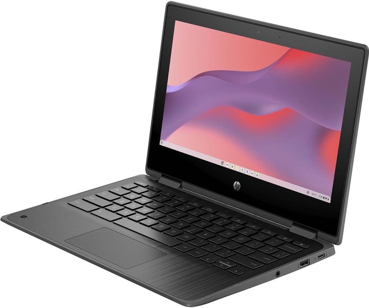 Alt view image 4 of 5 - HP Fortis x360 G3 J 11.6" Touchscreen Convertible 2 in 1 Notebook - HD - 1366 x 768 - Intel Celeron N4500 Dual-core (2 Core) - 4 GB Total RAM - 4 GB On-Board Memory - 32 GB Flash Memory  (7L300UT#ABA)