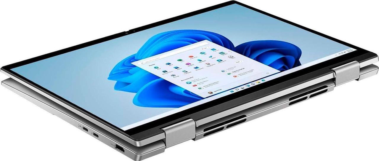 Alt view image 2 of 5 - Dell Inspiron 7430 2-in-1 Laptop, Intel 10-Core i7-1355U, 14" FHD+ IPS Touchscreen Display, Iris Xe Graphics, 16GB LPDDR5 4TB SSD, Backlit Keyboard, Fingerprint, Thunderbolt 4, Wi-Fi 6 (Inspironi7430)