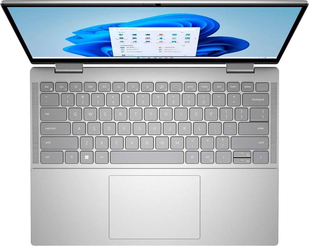 Alt view image 5 of 5 - Dell Inspiron 7430 2-in-1 Laptop, Intel 10-Core i7-1355U, 14" FHD+ IPS Touchscreen Display, Iris Xe Graphics, 16GB LPDDR5 4TB SSD, Backlit Keyboard, Fingerprint, Thunderbolt 4, Wi-Fi 6 (Inspironi7430)