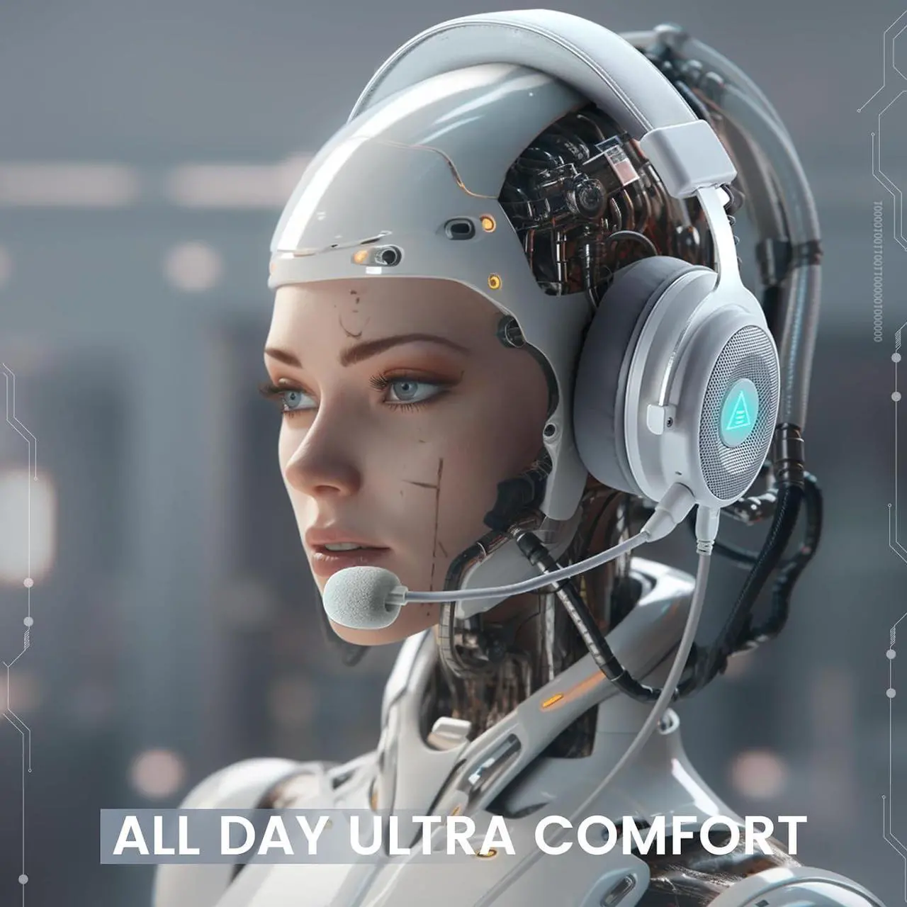 Alt view image 8 of 10 - EKSA USB Gaming Headset for PC - Computer Headphones with 7.1 Surround Sound Stereo Noise Canceling Mic/Microphone RGB Light - Gaming Headphones for PS4/PS5 Console Laptop (EKSA-E1000-parent-3)