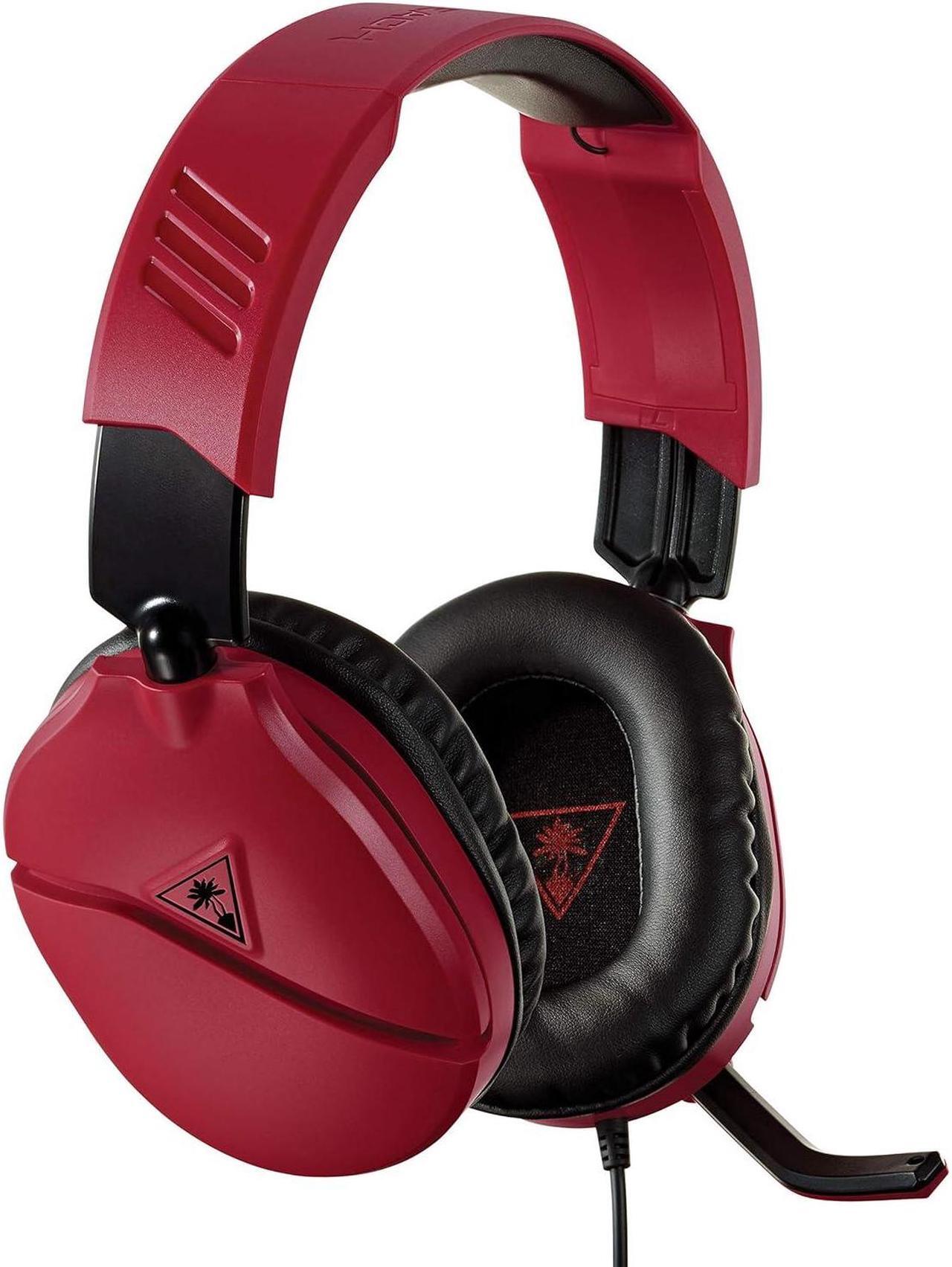 Main image of Turtle Beach Recon 70N Midnight Red Gaming Headset for Nintendo Switch, PS5, PS4, Xbox Series X|S, Xbox One  and  PC (TBS-3655-02)