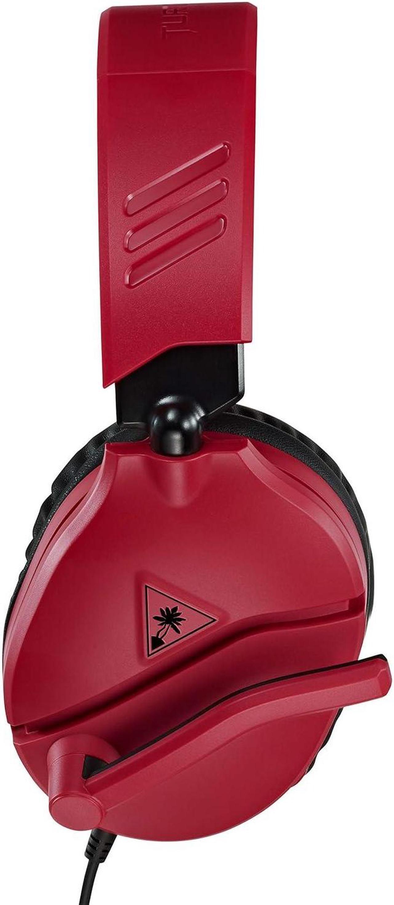 Alt view image 2 of 5 - Turtle Beach Recon 70N Midnight Red Gaming Headset for Nintendo Switch, PS5, PS4, Xbox Series X|S, Xbox One  and  PC (TBS-3655-02)