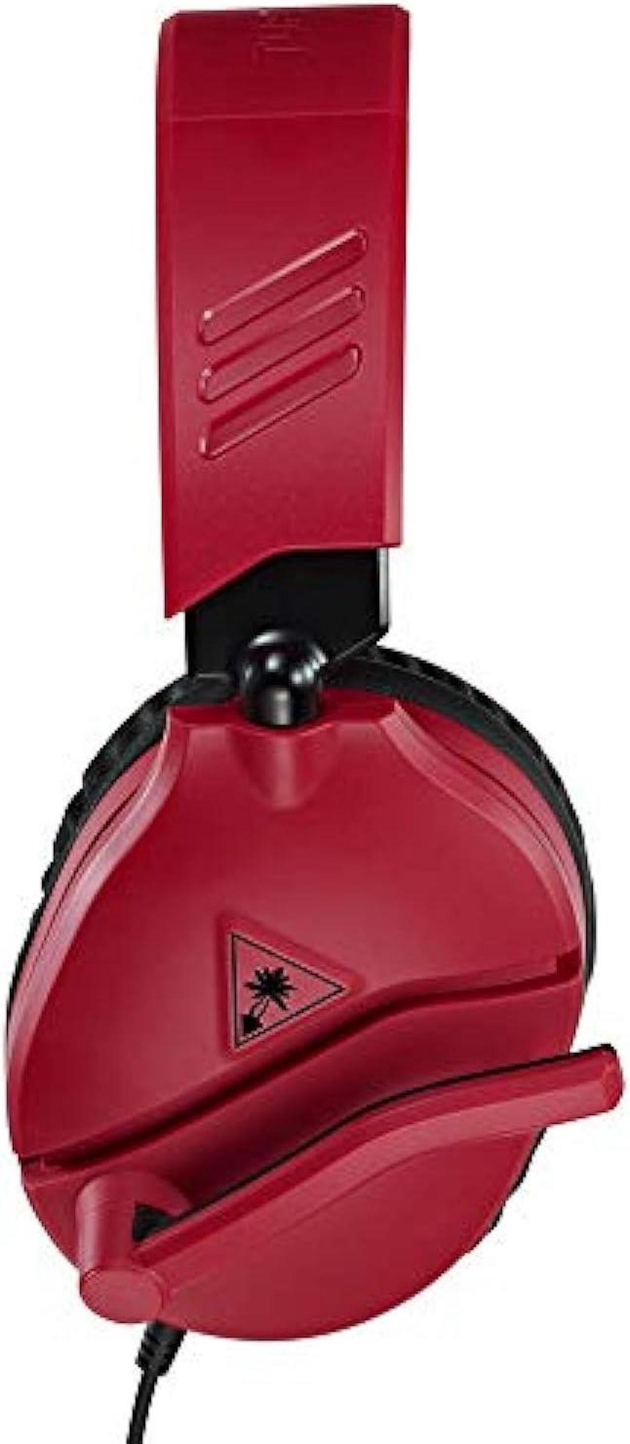 Alt view image 5 of 5 - Turtle Beach Recon 70N Midnight Red Gaming Headset for Nintendo Switch, PS5, PS4, Xbox Series X|S, Xbox One  and  PC (TBS-3655-02)