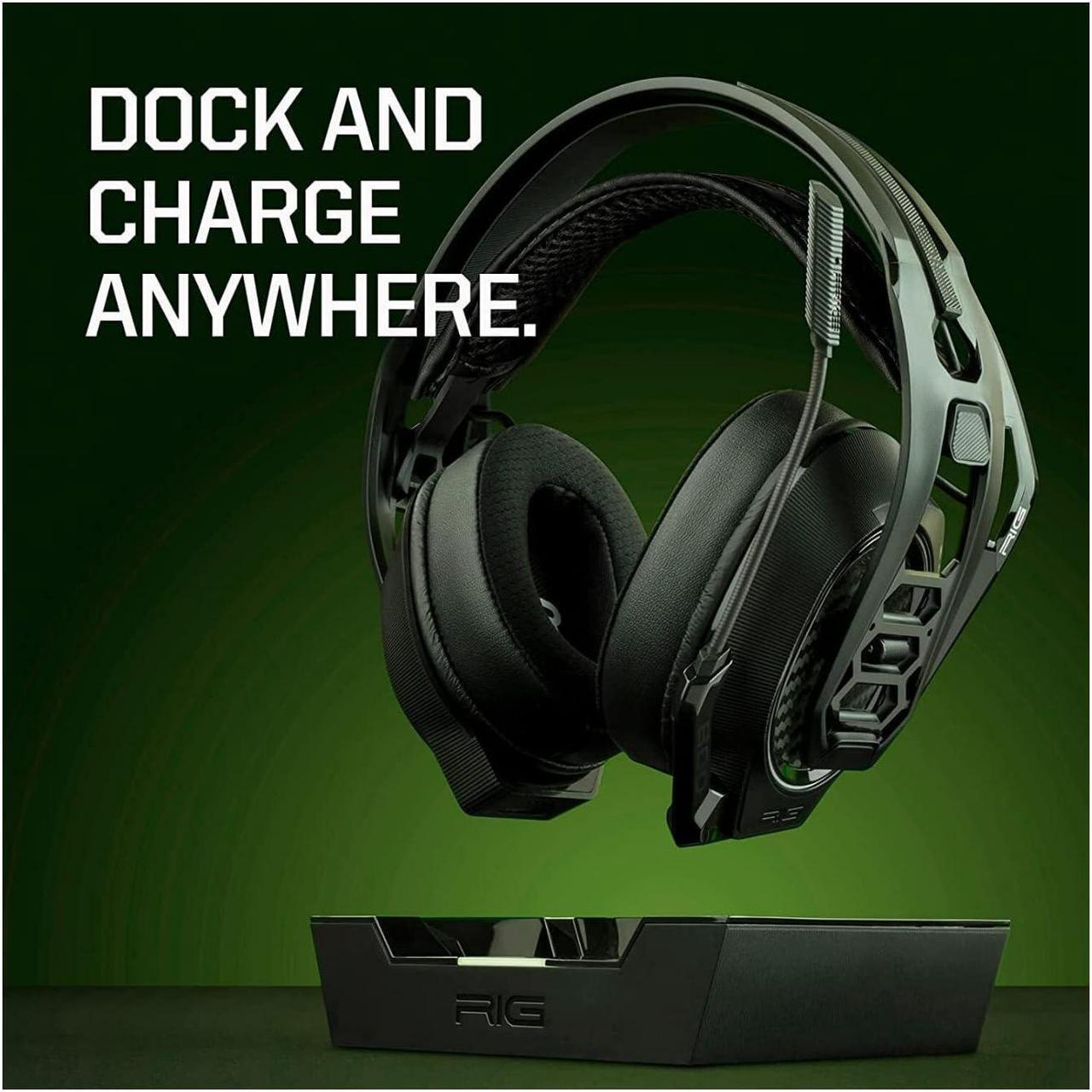 Alt view image 3 of 5 - RIG 800 PRO HX Wireless Gaming Headset  and  Multi-Function Base Station Officially Licensed for Xbox Series X|S, Xbox One, Windows 10/11 PCs - 3D Spatial Audio - Up to 60 Hour Battery (2 (10-1336-03)