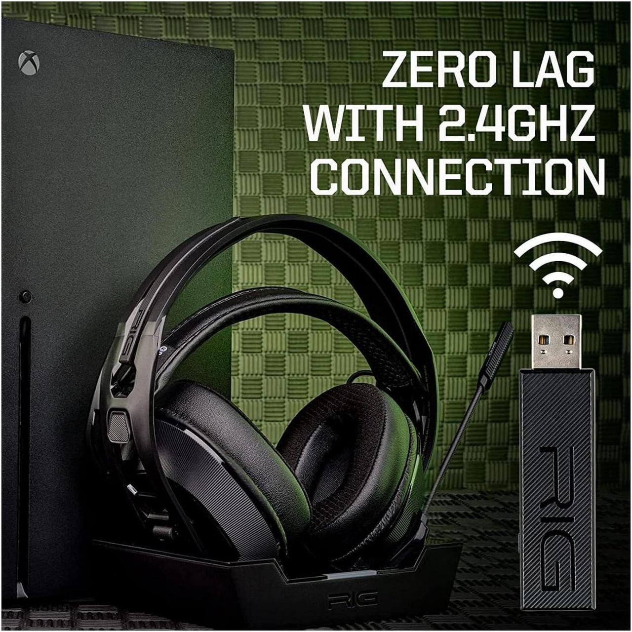 Alt view image 4 of 5 - RIG 800 PRO HX Wireless Gaming Headset  and  Multi-Function Base Station Officially Licensed for Xbox Series X|S, Xbox One, Windows 10/11 PCs - 3D Spatial Audio - Up to 60 Hour Battery (2 (10-1336-03)