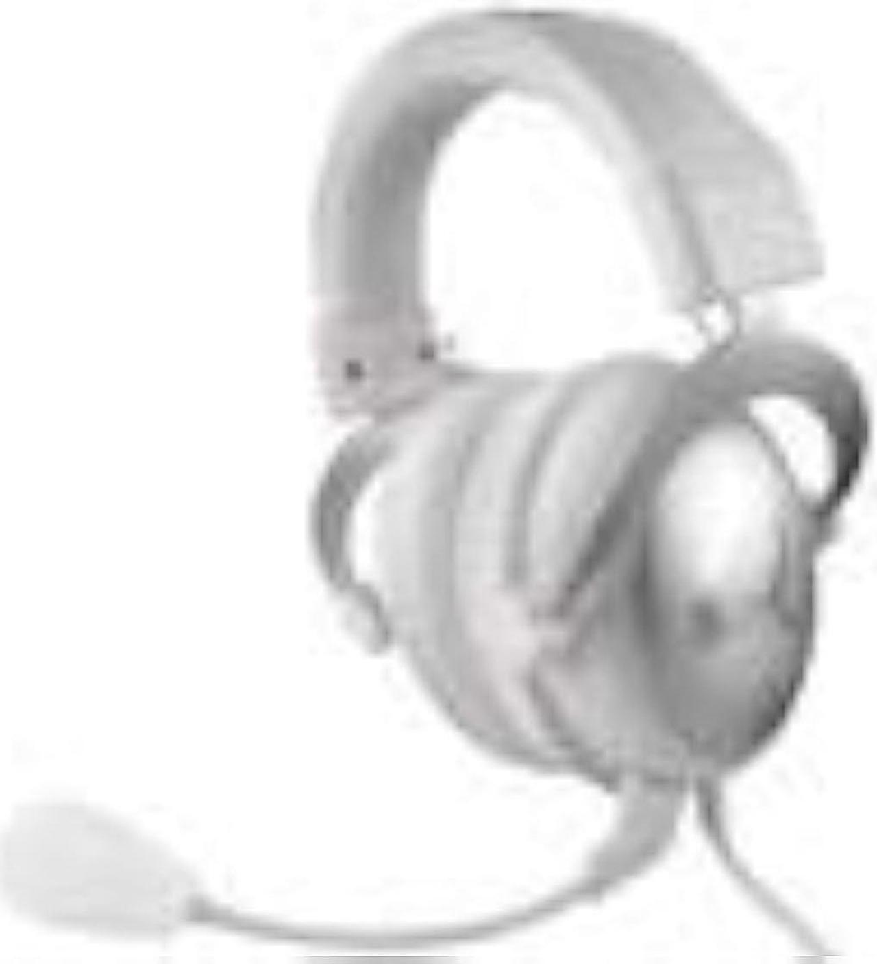 Alt view image 3 of 5 - QPAD QH-90 Pro Gaming 53mm Driver Hi-Fi Headset with Detachable Mic White