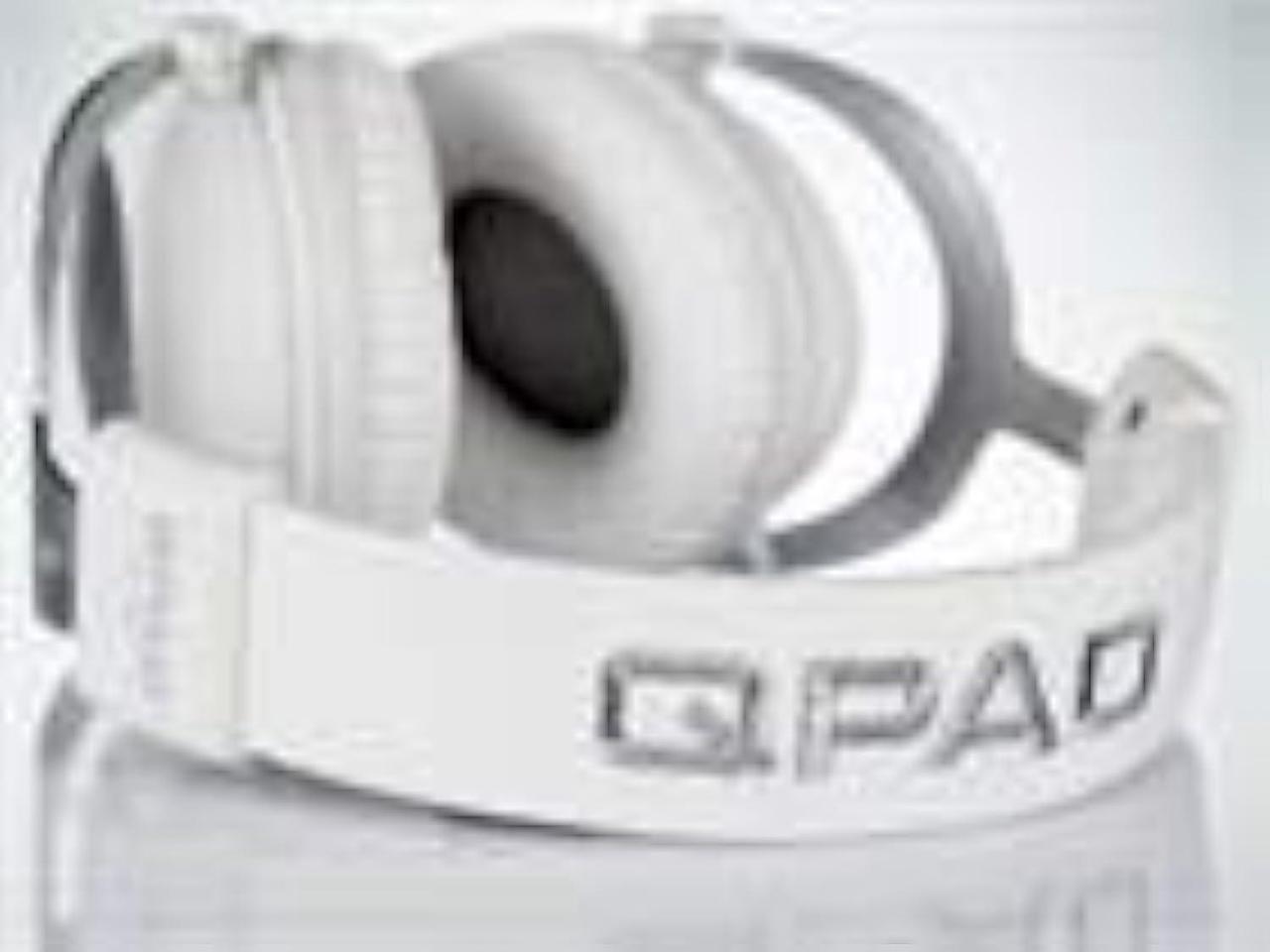 Alt view image 5 of 5 - QPAD QH-90 Pro Gaming 53mm Driver Hi-Fi Headset with Detachable Mic White