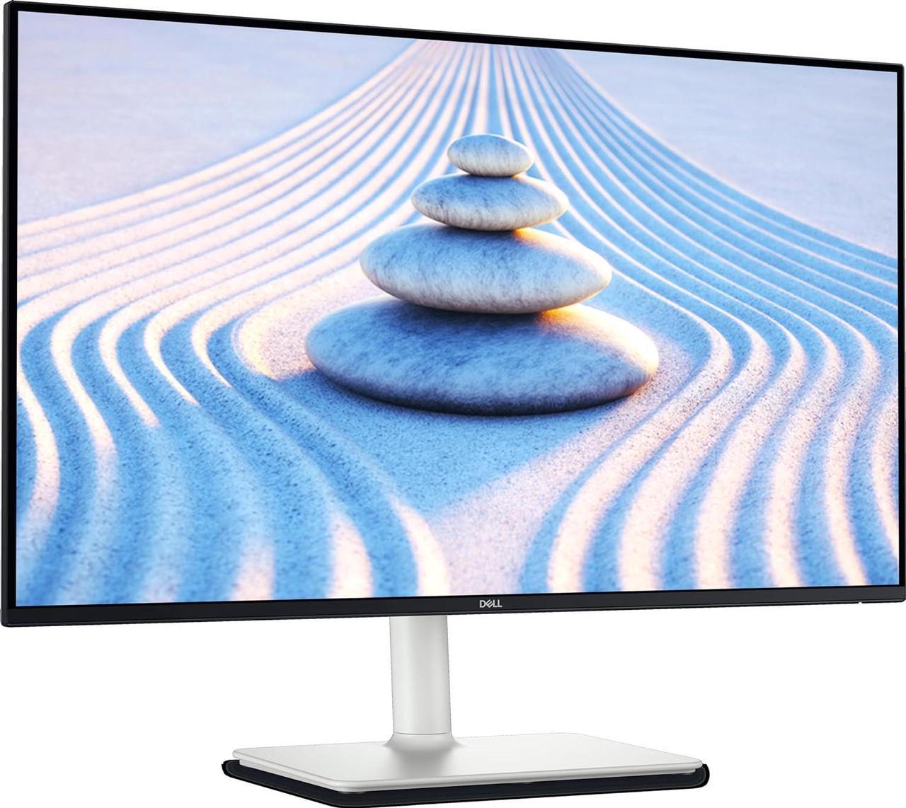 Dell S2725HS Monitor - 27-inch Full HD (1920x1080) 8Ms 100Hz Display, Integrated 2 x 5W Speakers, 2 x HDMI, 16.7 Million Colors, Height/Tilt/Swivel/Pivot Adjustability - Silver (PW1F2)