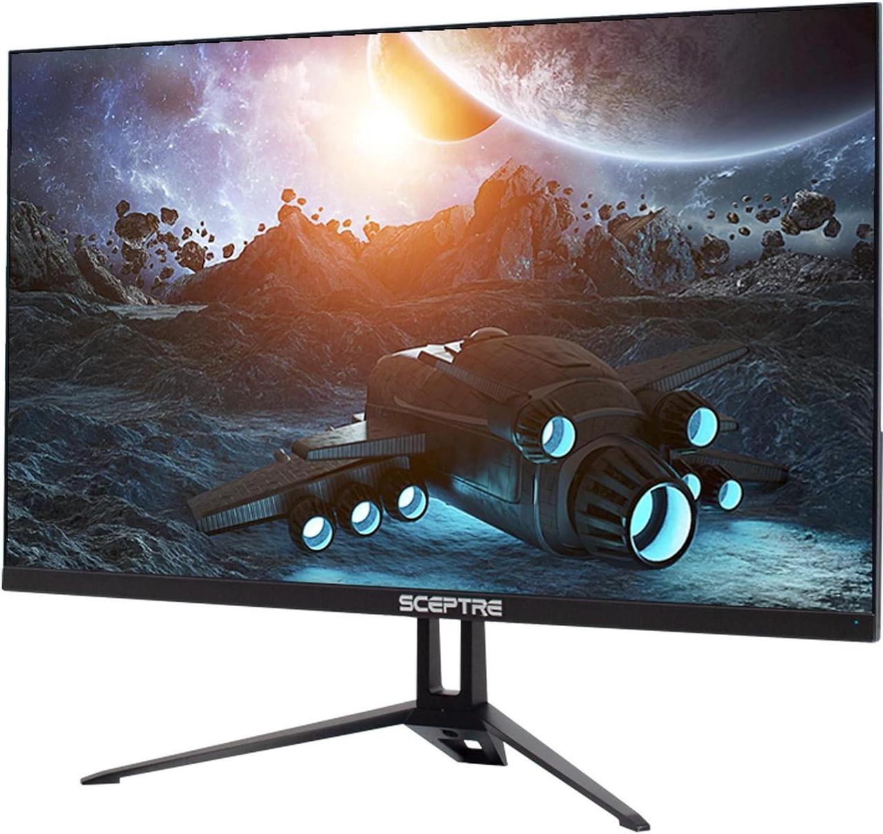 Alt view image 3 of 5 - Sceptre IPS 24" 1920 x 1080p Gaming Monitor up to 165Hz DisplayPort HDMI AMD FreeSync Premium 98% sRGB Build-in Speakers, Black 2021 (E248B-FPT168S) (E248B-FPT168S)