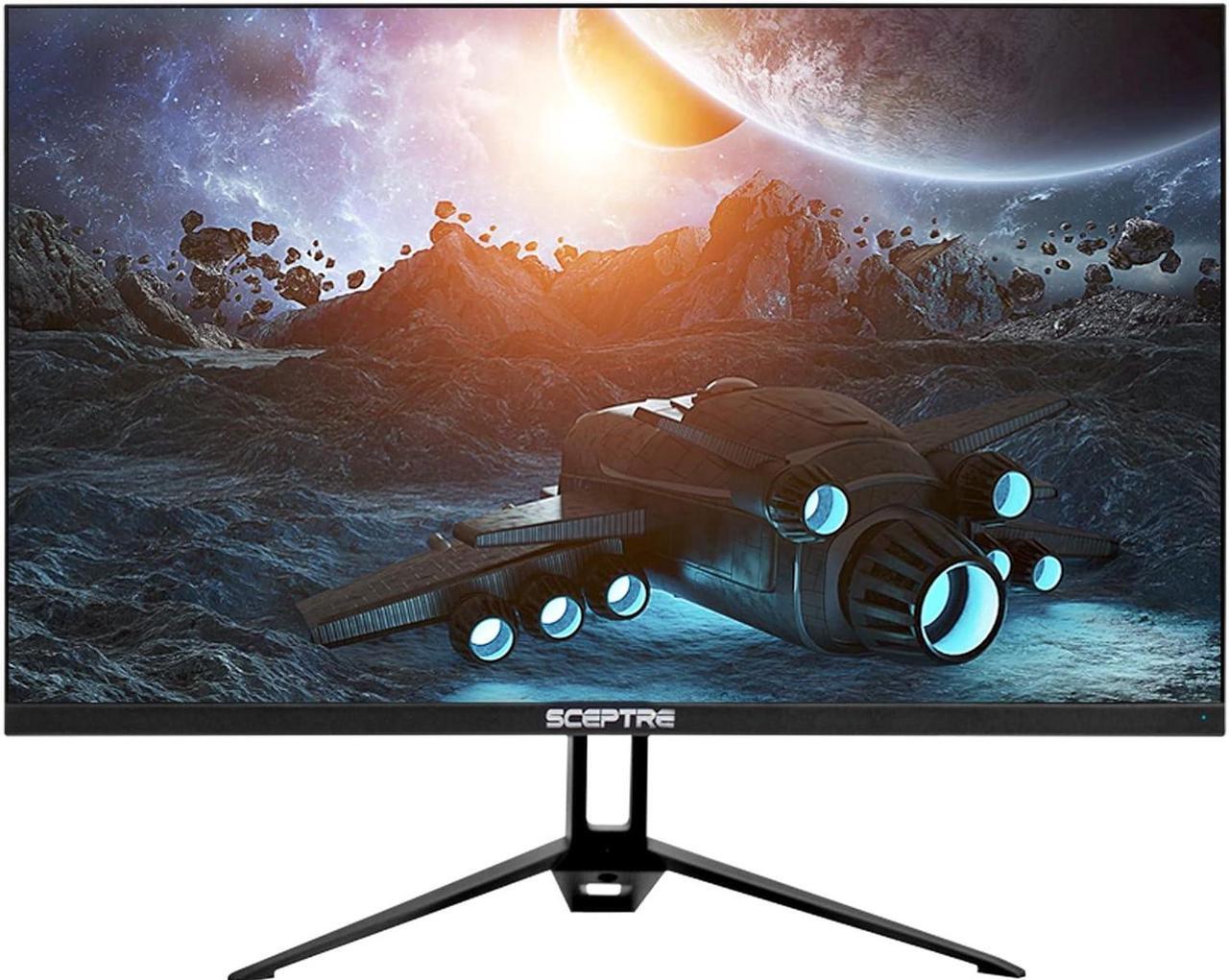 Alt view image 5 of 5 - Sceptre IPS 24" 1920 x 1080p Gaming Monitor up to 165Hz DisplayPort HDMI AMD FreeSync Premium 98% sRGB Build-in Speakers, Black 2021 (E248B-FPT168S) (E248B-FPT168S)