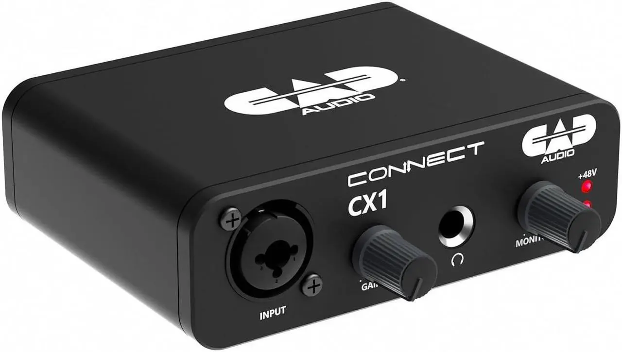 Main image of CAD Audio single Channel USB Audio Interface 24 Bit/96KHz