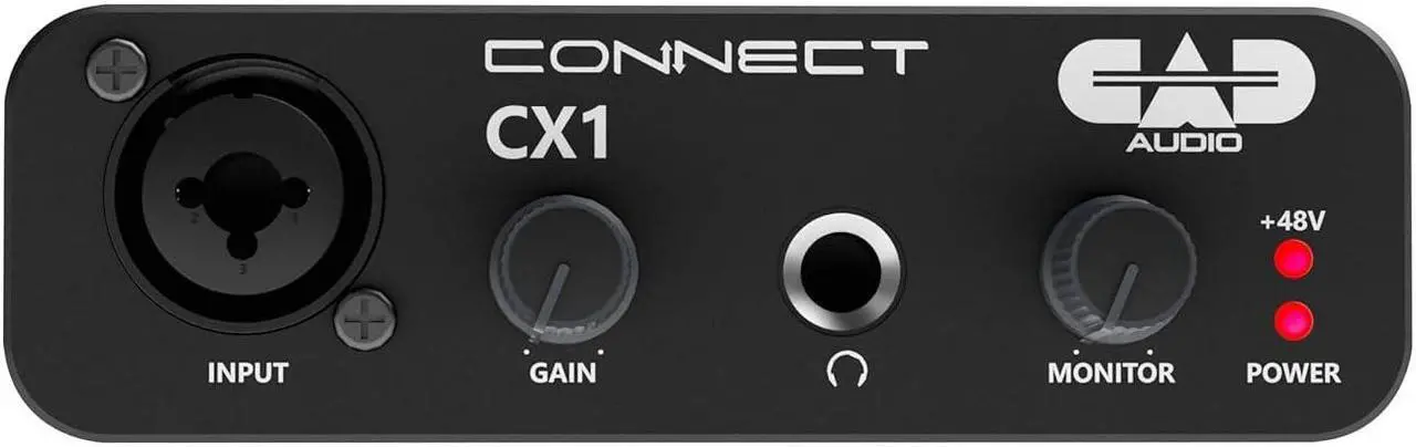 Alt view image 2 of 5 - CAD Audio single Channel USB Audio Interface 24 Bit/96KHz