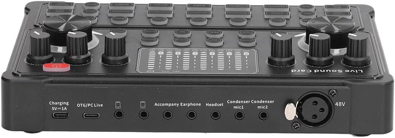 Alt view image 5 of 5 - Live Sound Card, M3 Voice Changer 16bit Soundboard Dual Channel Sound Board Sound Card Sound Effects Board for Gaming/Live Streaming (NDNCZDHC809gef6vih)