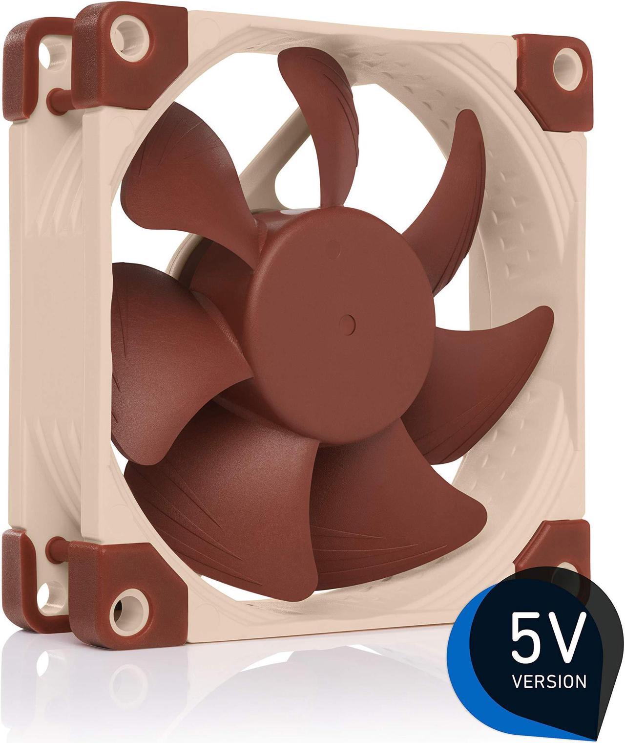 Main image of Noctua NF-A8 5V, Premium Quiet Fan with USB Power Adaptor Cable, 3-Pin, 5V Version (80mm, Brown)