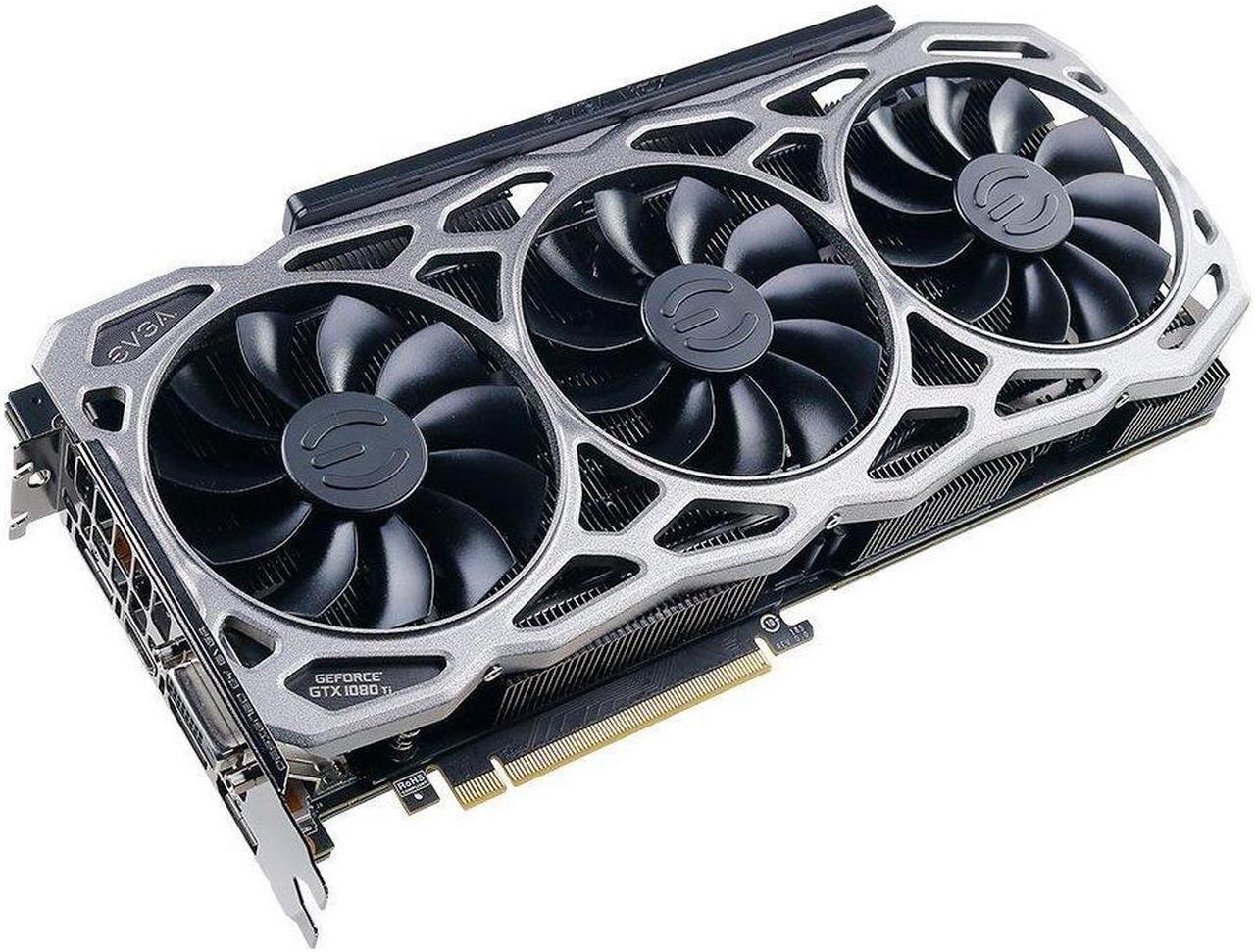 Alt view image 2 of 7 - EVGA GeForce GTX 1080 Ti FTW3 Gaming, 11GB GDDR5X, iCX Technology - 9 Thermal Sensors & RGB LED G/P/M, 3X Async Fan Control, Optimized Airflow Design Graphics Card 11G-P4-6696-KR (Renewed)
