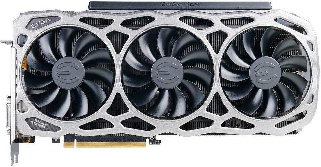 Alt view image 5 of 7 - EVGA GeForce GTX 1080 Ti FTW3 Gaming, 11GB GDDR5X, iCX Technology - 9 Thermal Sensors & RGB LED G/P/M, 3X Async Fan Control, Optimized Airflow Design Graphics Card 11G-P4-6696-KR (Renewed)