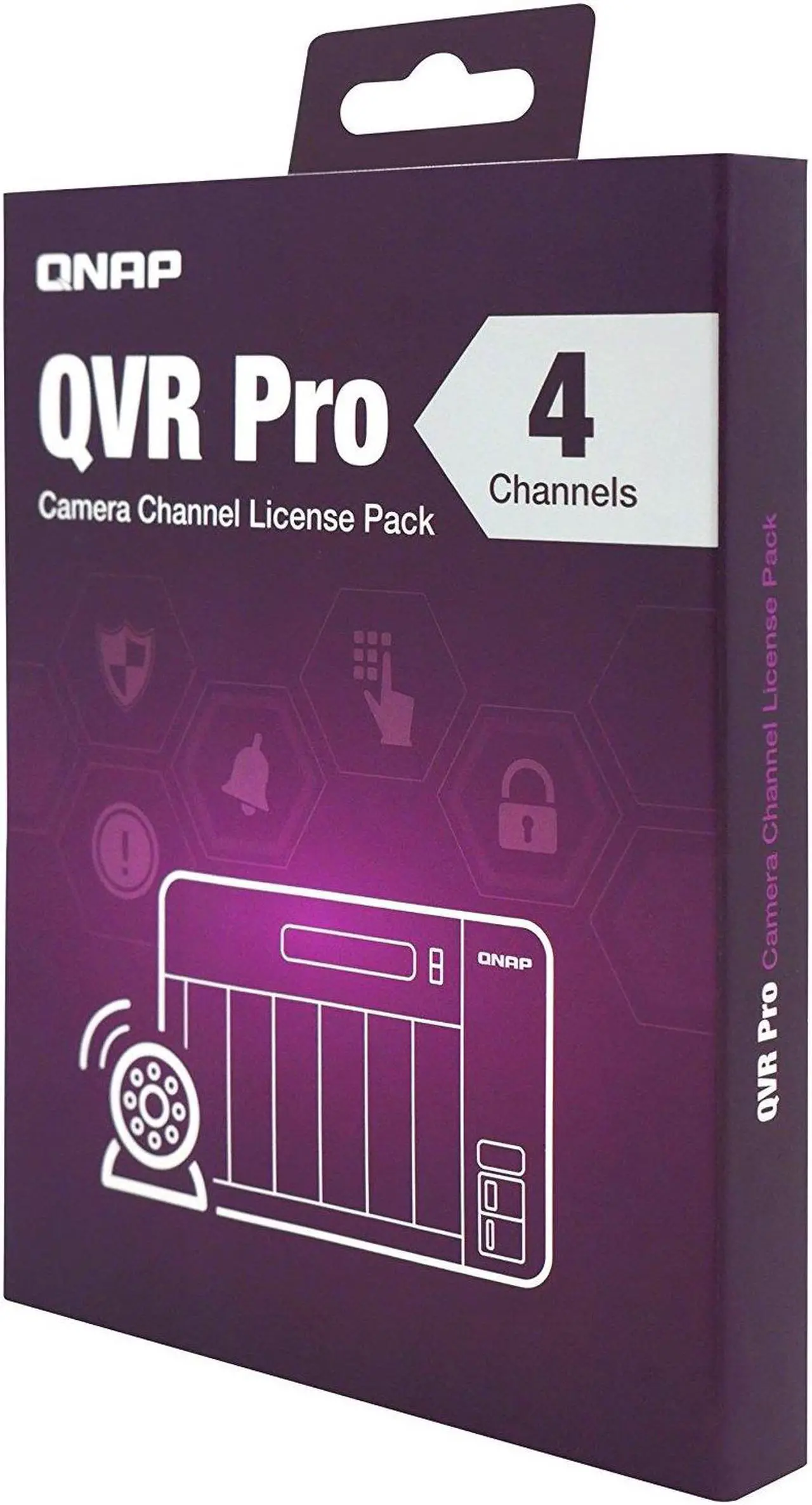 Alt view image 5 of 5 - QNAP LIC-SW-QVRPRO-4CH QNAP QVR Pro 4 Channel License (QVR Pro Gold is required)