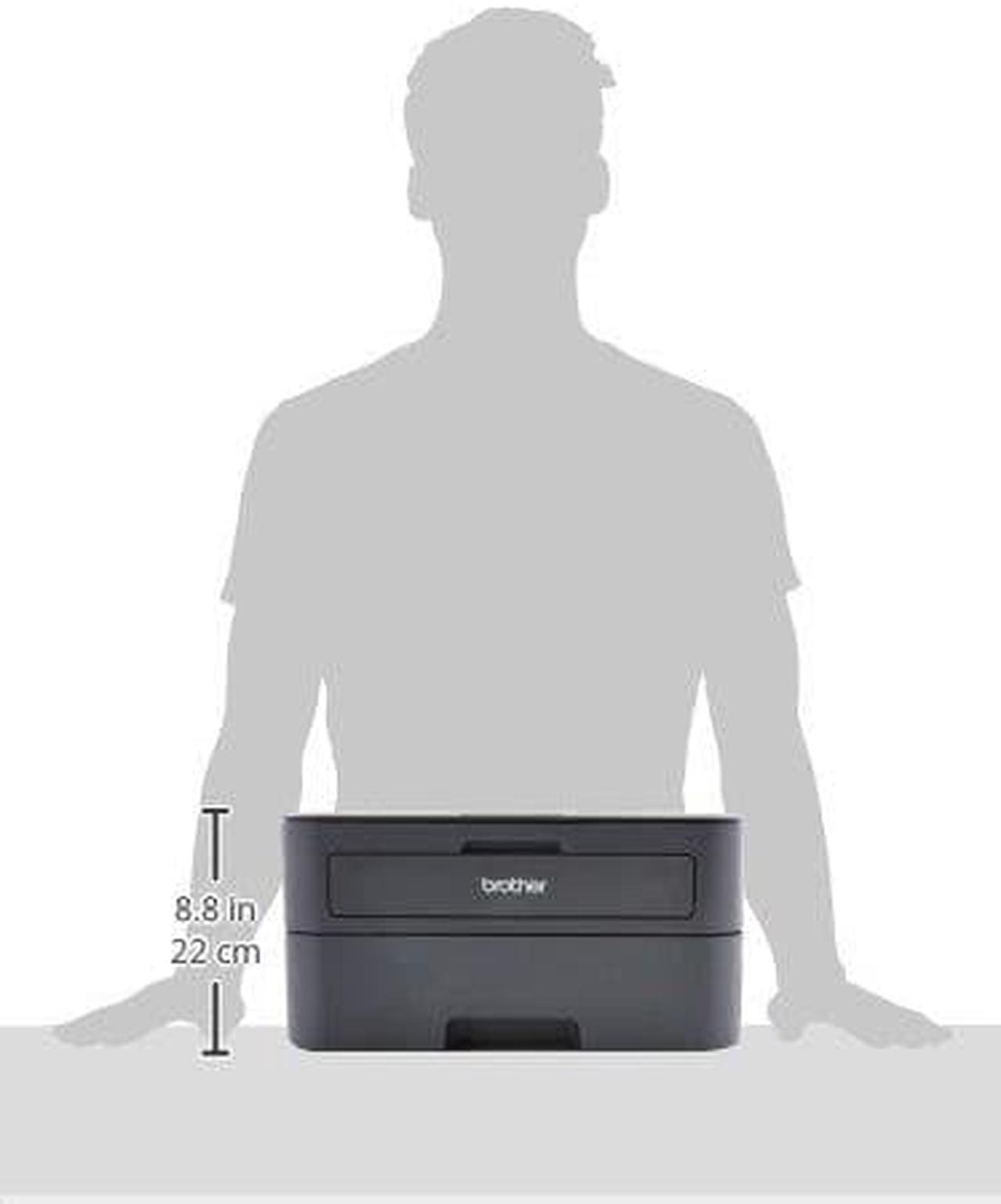 Alt view image 6 of 8 - Brother HL-L2340DW Laser Printer - Monochrome - 2400 x 600 dpi Print - Plain Paper Print - Desktop