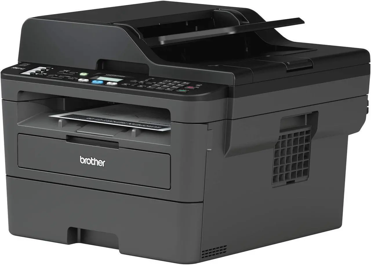 Alt view image 3 of 6 - Brother MFC-L2710DW Compact Wireless Laser All-in-One Monochrome Printer - Copy, Fax, Print & Scan