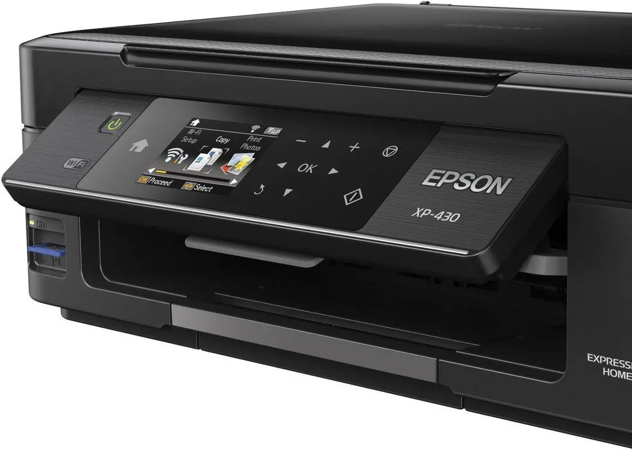 Alt view image 18 of 19 - EPSON Expression XP-430 (C11CE59201) 5760 dpi x 1440 dpi wireless/USB color Inkjet MFP Printer