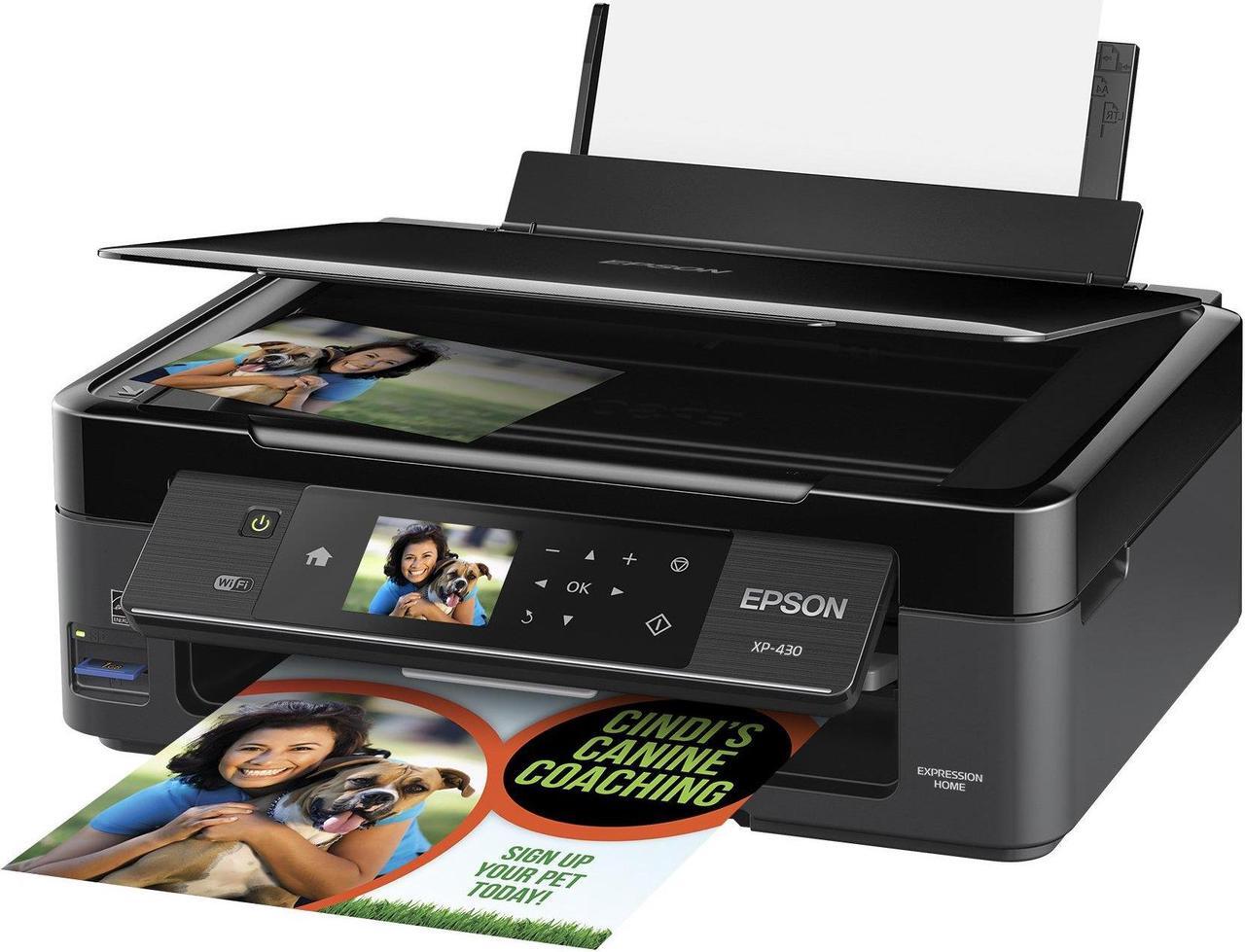 Alt view image 15 of 19 - EPSON Expression XP-430 (C11CE59201) 5760 dpi x 1440 dpi wireless/USB color Inkjet MFP Printer