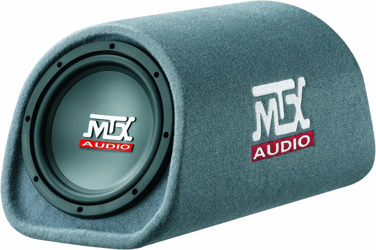 Alt view image 8 of 16 - MTX AUDIO RT8PT 8" 240W Car Loaded Subwoofer Enclosure Amplified Tube Box Vented