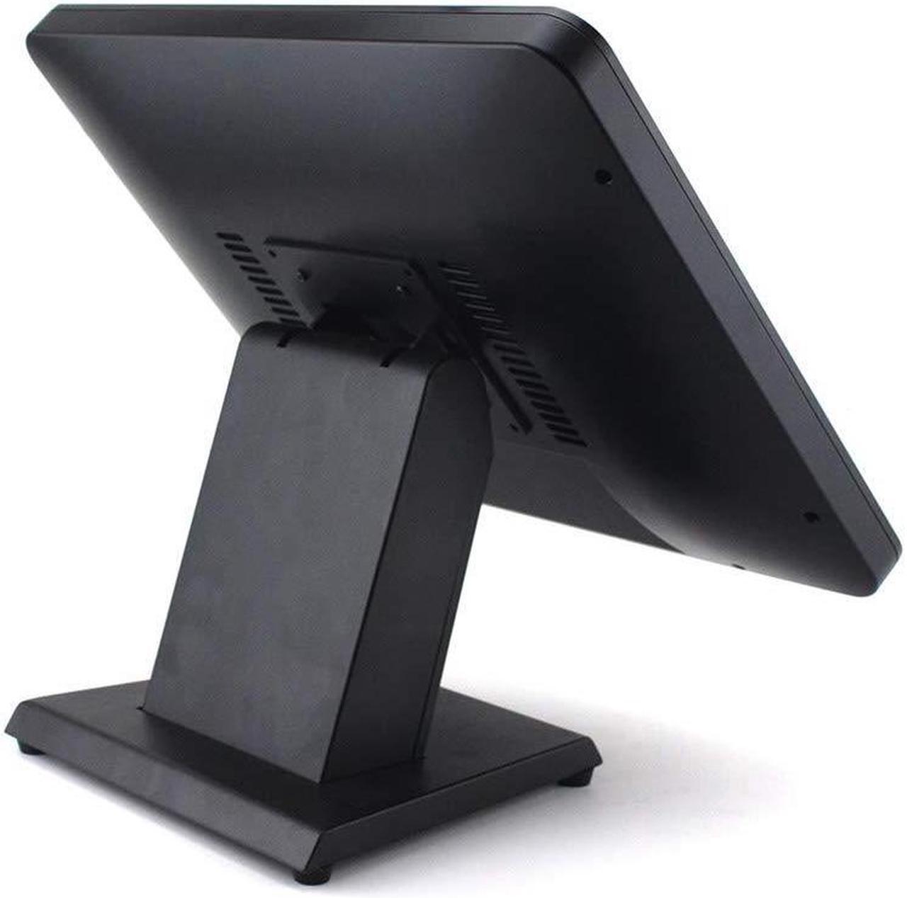 Alt view image 2 of 7 - 17-Inch Capacitive LED Backlit Multi-Touch Monitor, True Flat Seamless Design Touchscreen, VGA and HDMI Input, for Office, Retail, Restaurant, Bar, Gym, Warehouse, No Driver Required