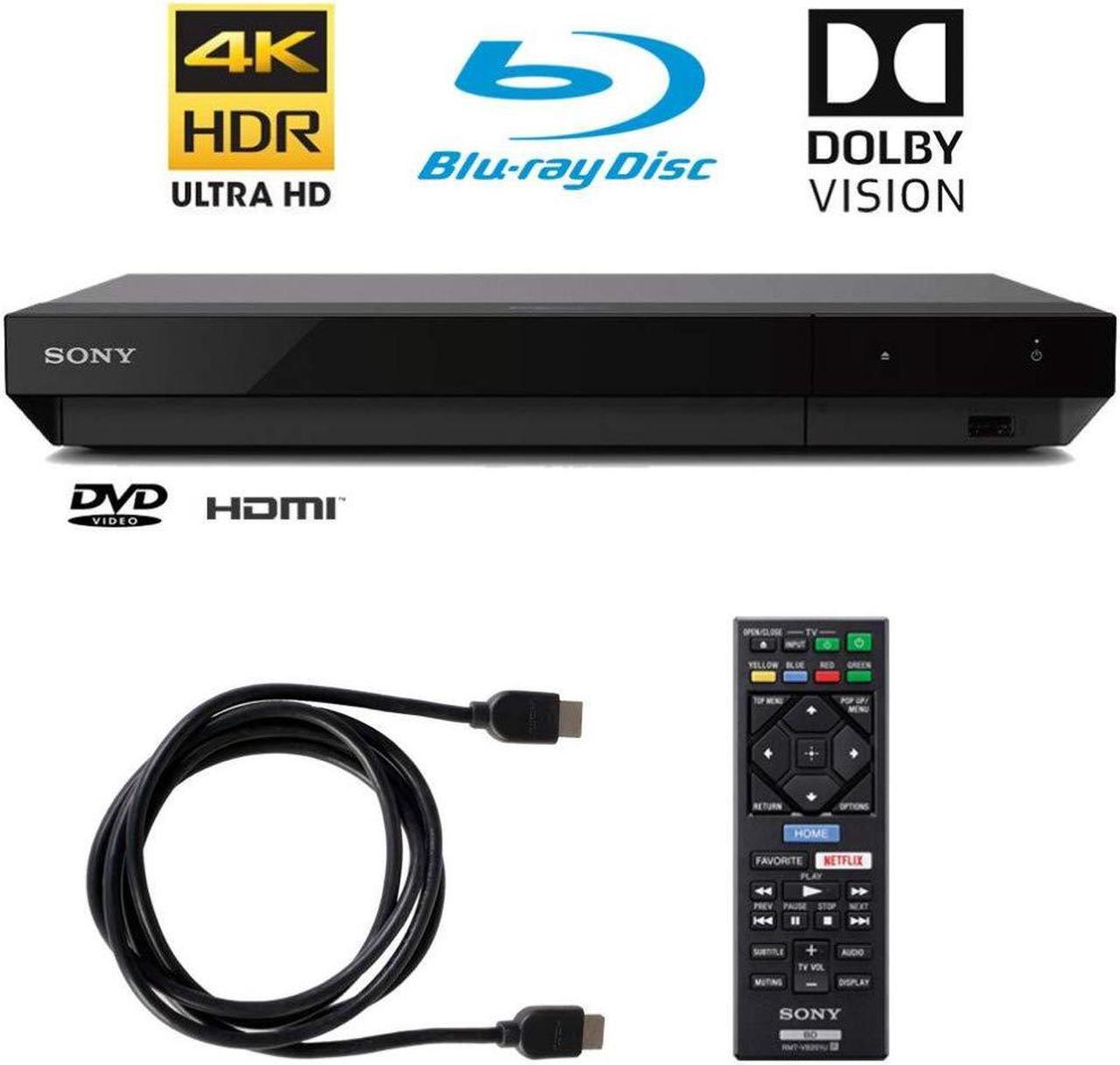 Main image of Sony 4K Ultra HD Blu Ray Player with 4K HDR and Dolby Vision + 6FT HDMI Cable - (UBP-X700)