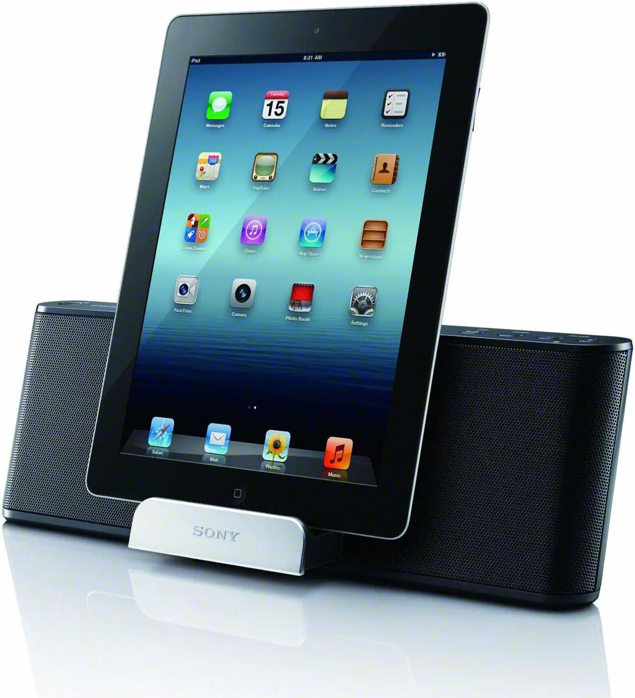 Alt view image 7 of 9 - Sony Ipad/Iphone/Ipod Portable Speaker Dock With Lightning Connector