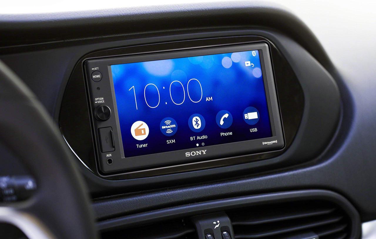 Alt view image 8 of 20 - Sony XAV-AX1000 6.2" Apple CarPlay Media Receiver with Bluetooth
