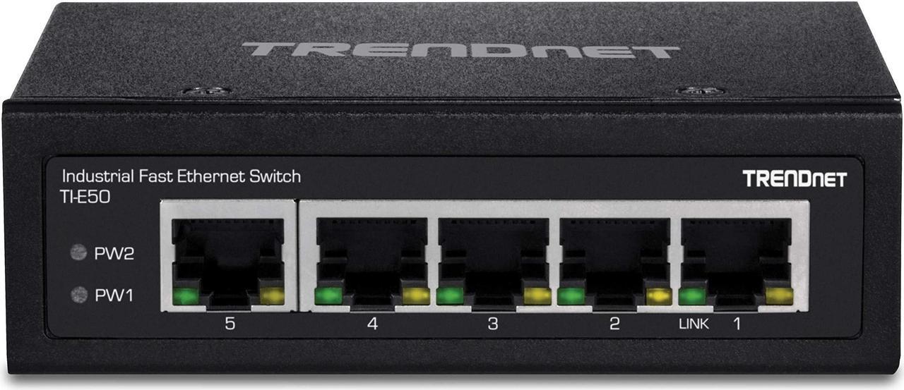 Alt view image 6 of 14 - TRENDnet TI-E50 Ethernet Switch