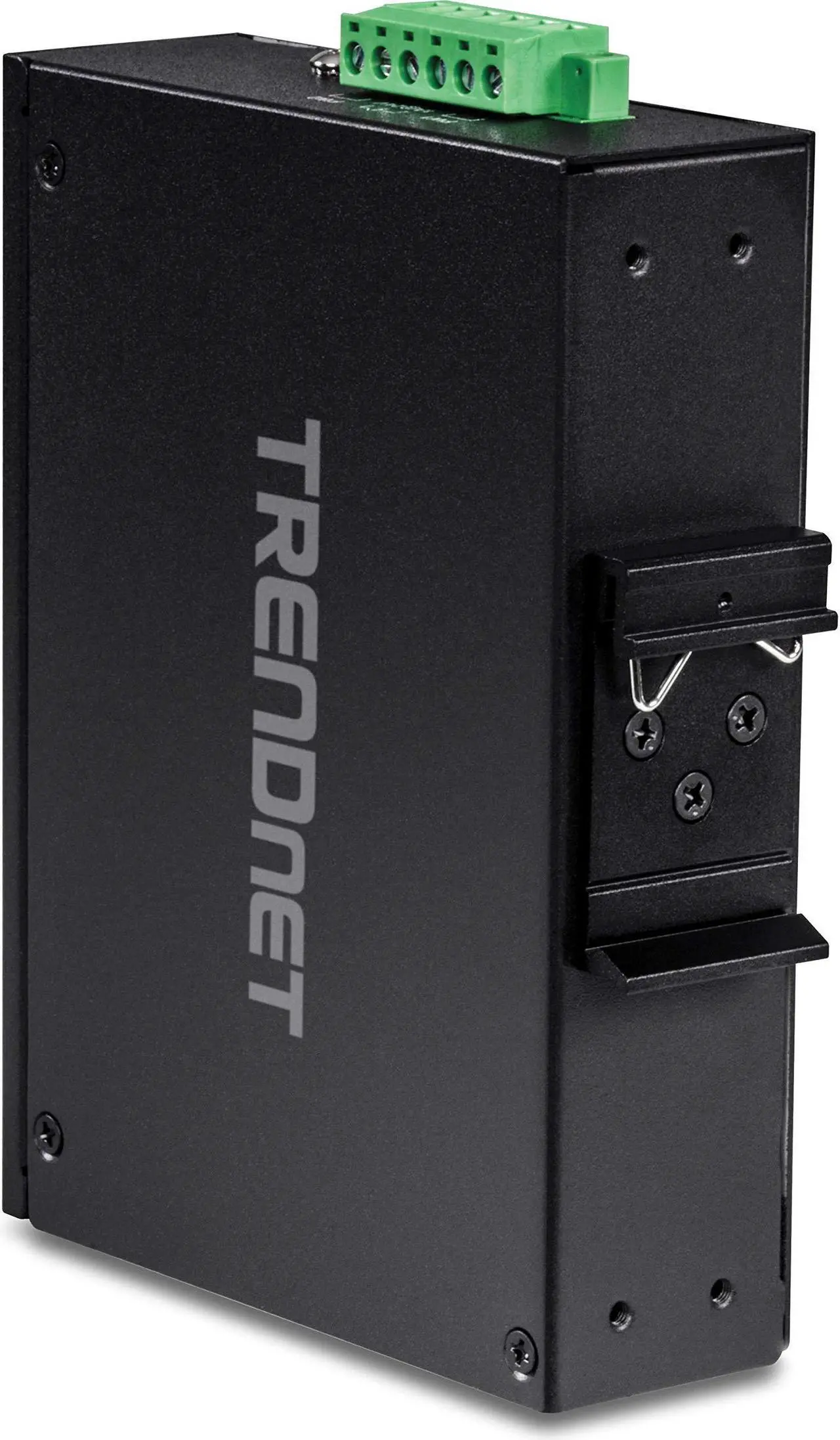 Alt view image 7 of 9 - TRENDnet 8-Port Industrial Unmanaged Fast Ethernet DIN-Rail Switch; TI-E80 8 x Fast Ethernet Ports; 1.6Gbps Switching Capacity;8 Port Network Fast Ethernet Switch;IP30 Metal Switch;Lifetime Protection
