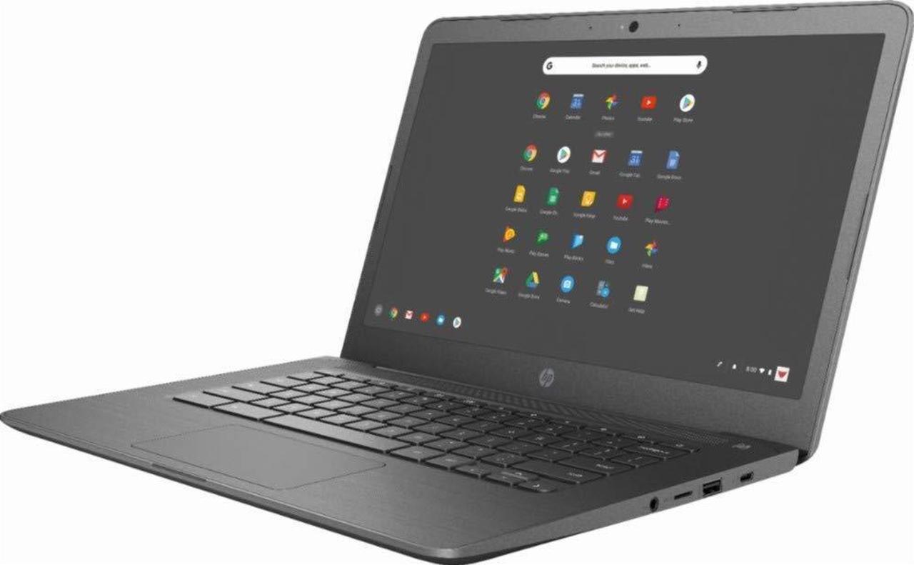 Alt view image 3 of 6 - 2019 Newest HP 14" Lightweight Business Chromebook-Intel Celeron Dual-Core Up to 2.4 GHz Processor, 4GB LPDDR4 RAM, 32GB SSD, Intel HD Graphics, WiFi, Chrome OS