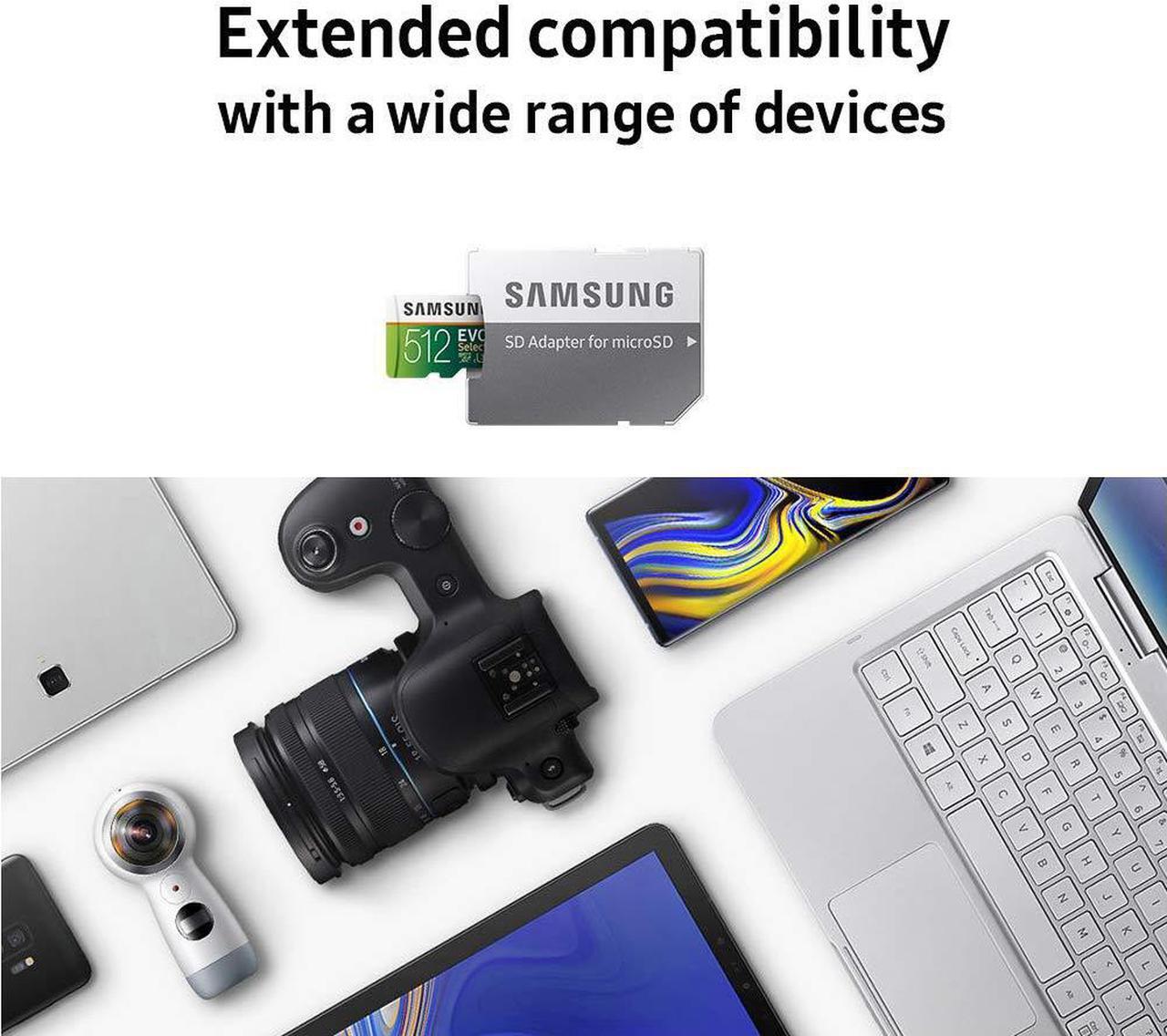 Alt view image 9 of 15 - Samsung EVO Select 128 GB microSDXC