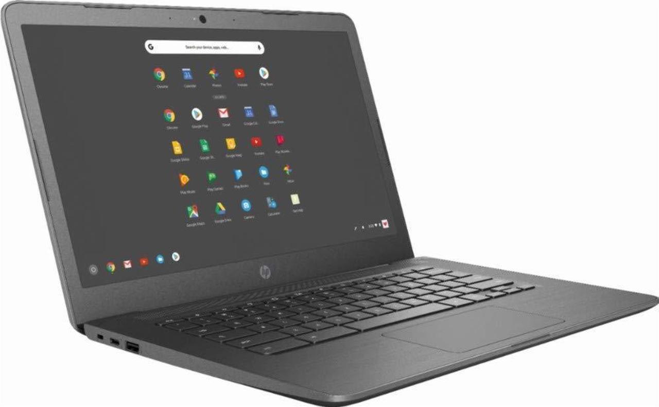 Alt view image 2 of 6 - 2019 Newest HP 14" Lightweight Business Chromebook-Intel Celeron Dual-Core Up to 2.4 GHz Processor, 4GB LPDDR4 RAM, 32GB SSD, Intel HD Graphics, WiFi, Chrome OS