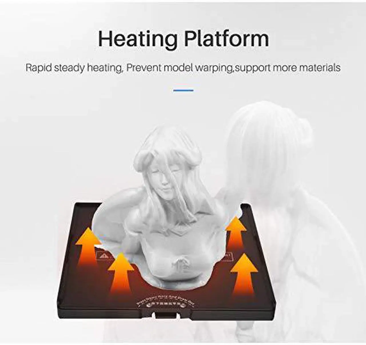 Alt view image 6 of 14 - Flashforge 3D Printer Adventurer 3 Auto Leveling Quick Removable Nozzle High Precision