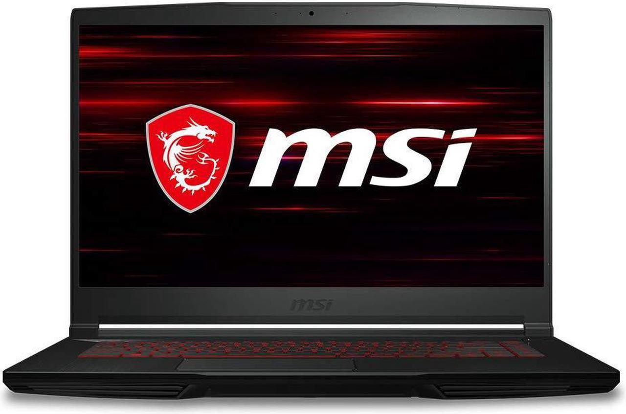 MSI GF Series GF63 THIN 9SC 15.6" 60 Hz IPS Intel Core i5 9th Gen 9300H (2.40 GHz) GeForce GTX 1650 Max-Q 8 GB Memory 512 GB NVMe SSD Windows 10 Home 64-bit Gaming Laptop